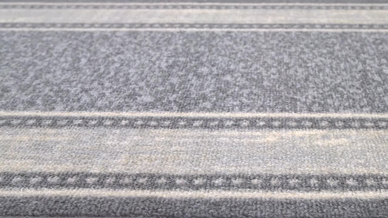 VAMPS ラグ Ottomanson Ottohome Collection Non-Slip Rubberback Bordered