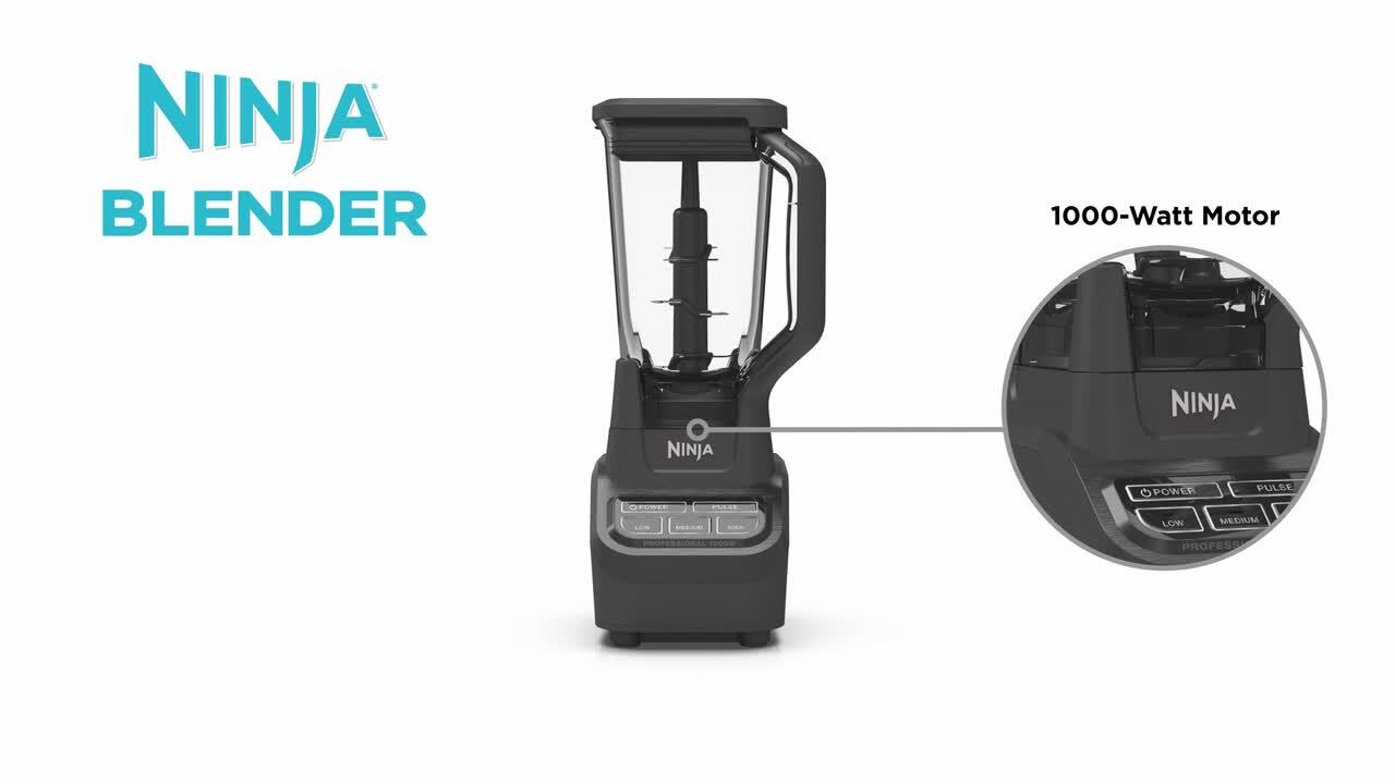 NINJA 72 oz. Professional Blender, 3 Speed, 1000-Watt, with Pulse