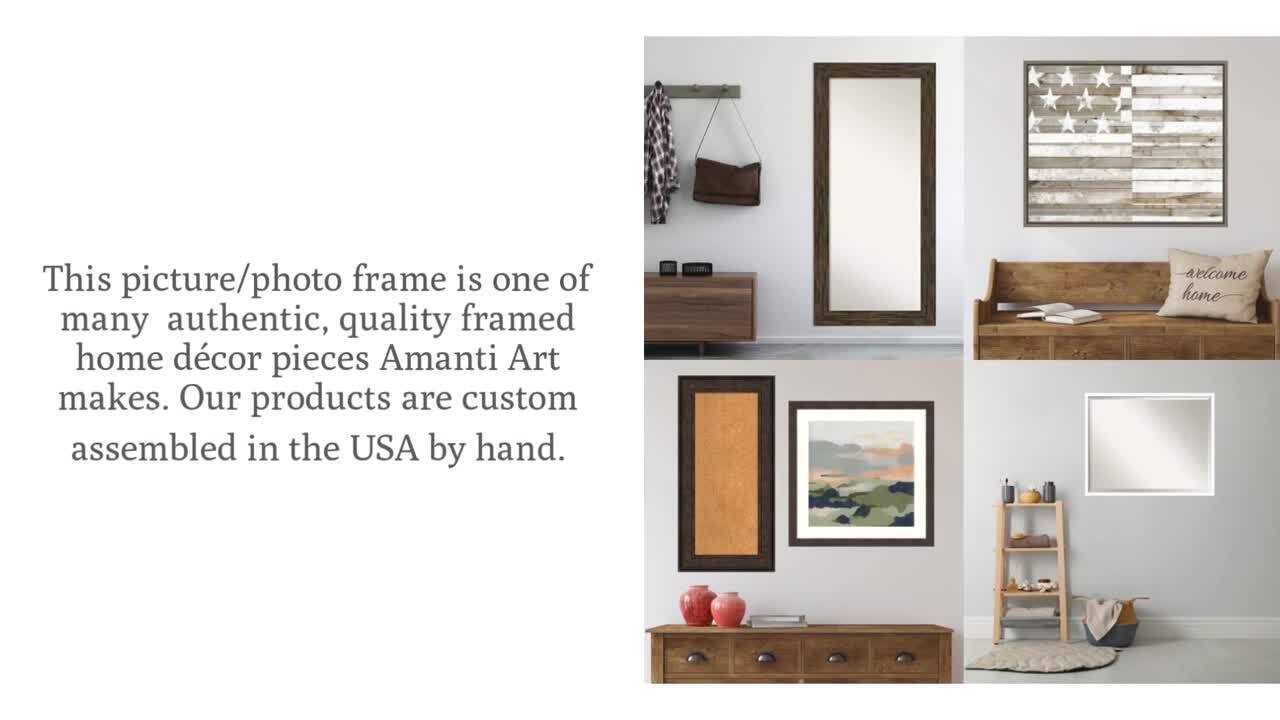 Amanti Art Milano 20 in. x 30 in. Bronze Picture Frame