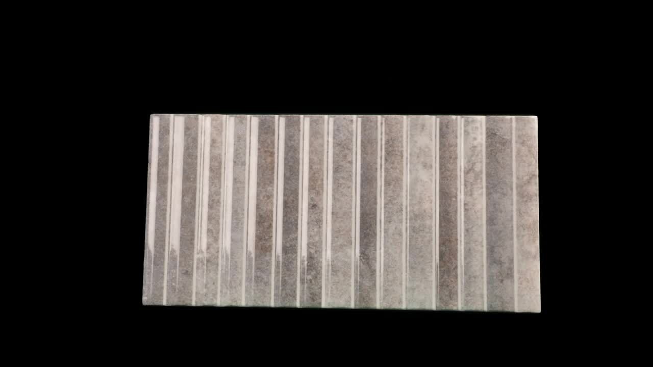 Merola Tile Rubik Greige 5-7/8 in. x 11-3/4 in. Ceramic Wall Tile