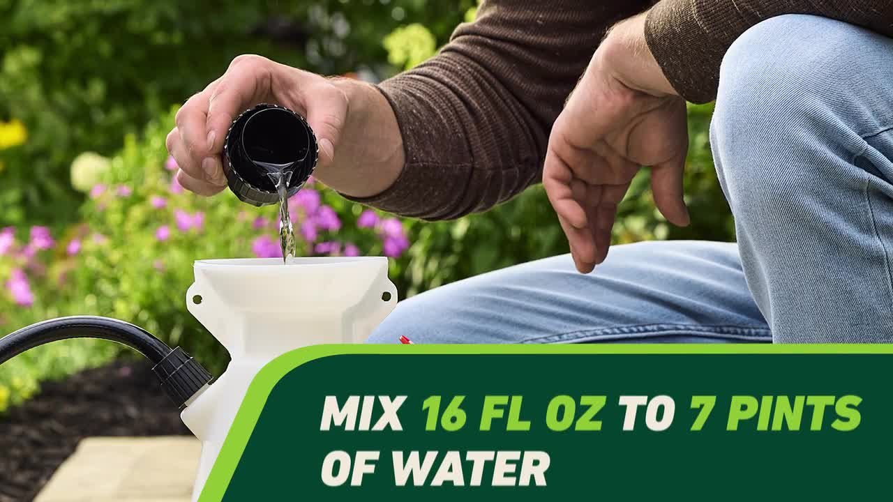 Ortho - GroundClear 32 fl. oz. Weed and Grass Killer2, Concentrate, Weed Killer Quickly Kills Crabgrass, Dandelions, and More