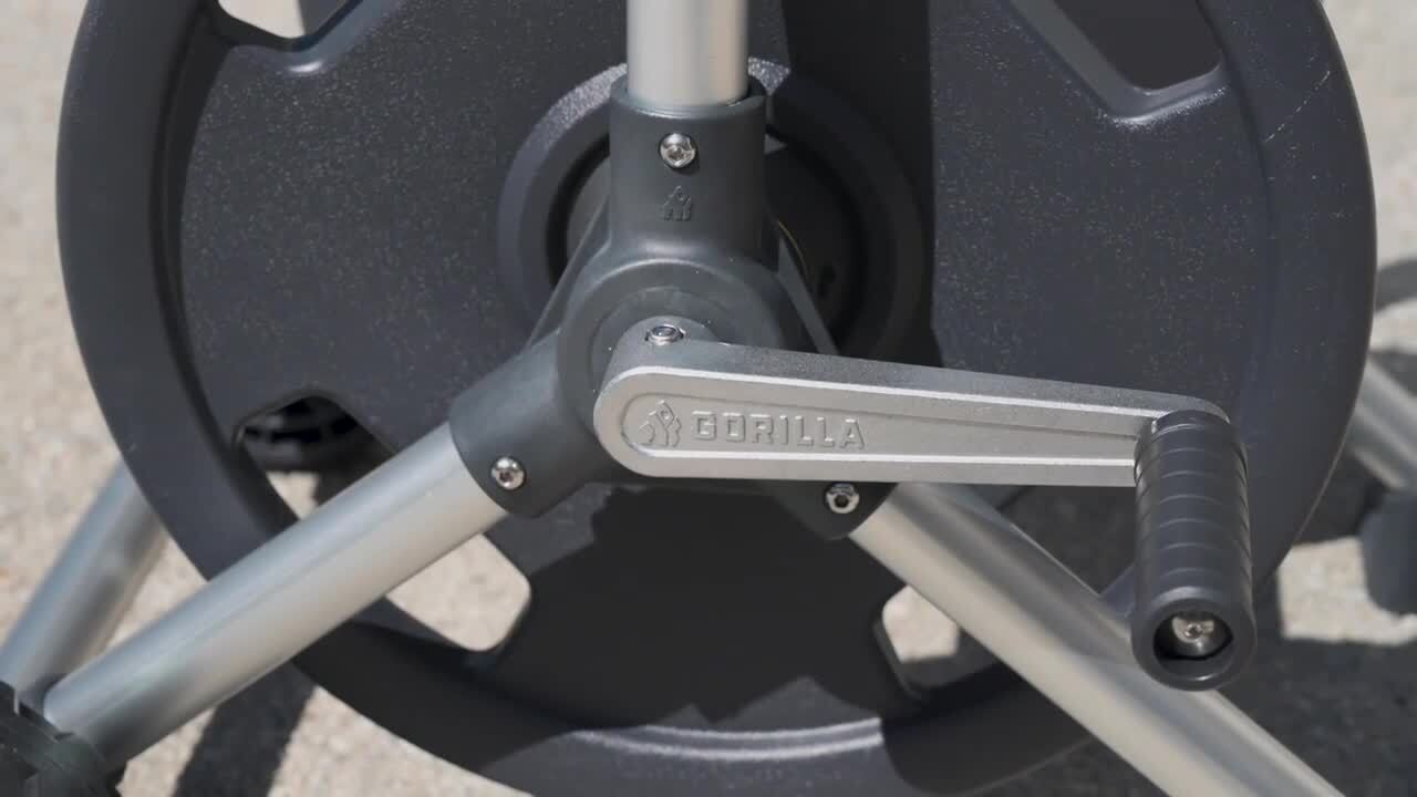 Have a question about Gorilla 175 ft. Aluminum Zero Rust Mobile Hose Reel?  - Pg 3 - The Home Depot