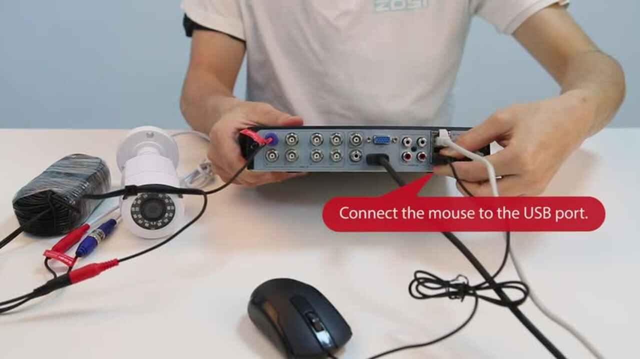 ZOSI H.265+ 8-Channel 5MP-LITE DVR 1TB Hard Drive Security Camera