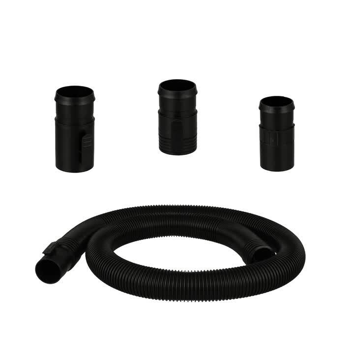2-1/2 in. x 7 ft. DUAL-FLEX Tug-A-Long Locking Vacuum Hose for RIDGID  Wet/Dry Shop Vacuums