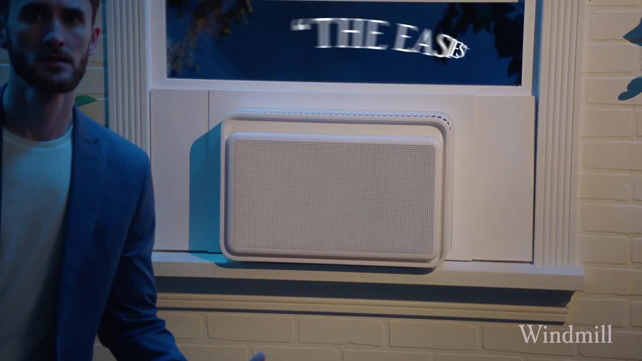 6,000 (DOE) BTU 115 Volts Quiet/ECO/Smart Window Air Conditioner with Wi-Fi/App Remote and Easy Install No Pre-Assembly