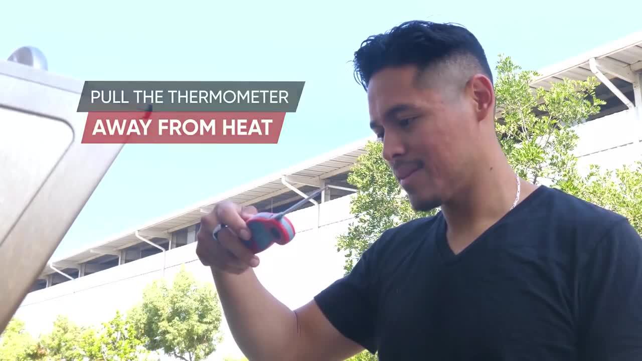 TP–19 Waterproof Digital Fast Read Meat Cooking Foldable Thermometer for BBQ Grill Smoker TP–19 Waterproof Digital Fast Read Meat Cooking Foldable Thermometer for BBQ Grill Smoker