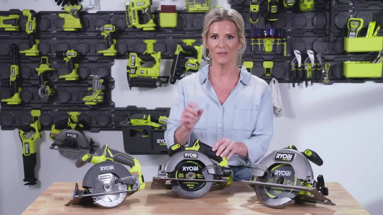 RYOBI ONE+ 18V Cordless 5 1/2 in. Circular Saw (Tool Only)
