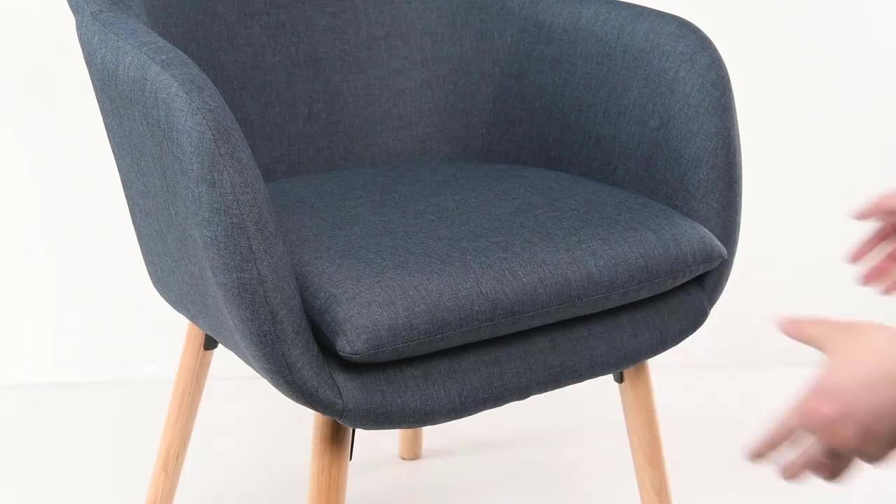 Convenience Concepts Charlotte Gray Upholstery Arm Chair - image 3
