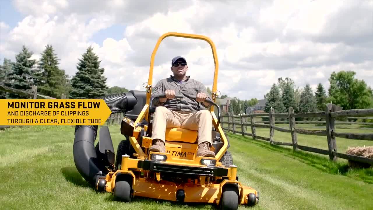 Cub Cadet Mounted Double Bagger for 50 in. to 54 in. Ultima Mowers at  Tractor Supply Co.