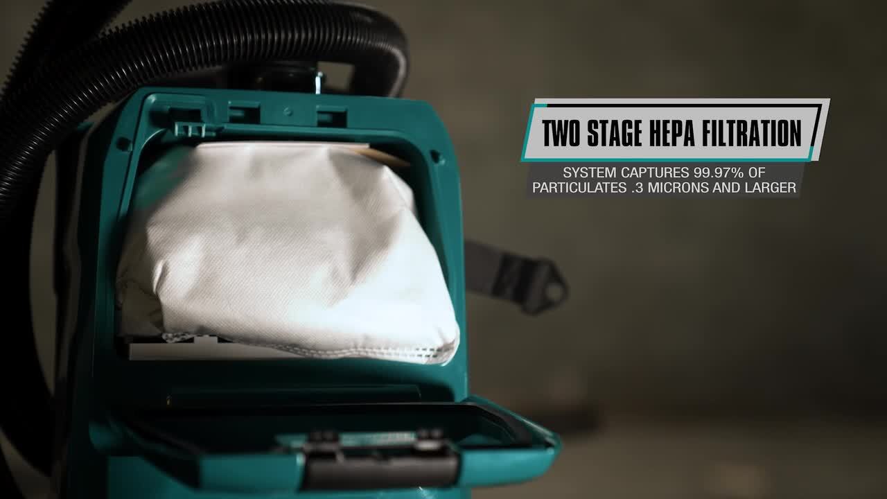 Makita 40-Volt Max XGT Brushless 1/2 Gal. HEPA Filter Cordless