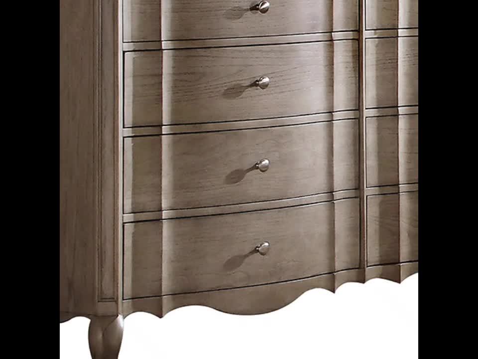 Acme Furniture Chelmsford 8-Drawer Antique Taupe Dresser 40 Acme Furniture Chelmsford 8-Drawer Antique Taupe Dresser 40