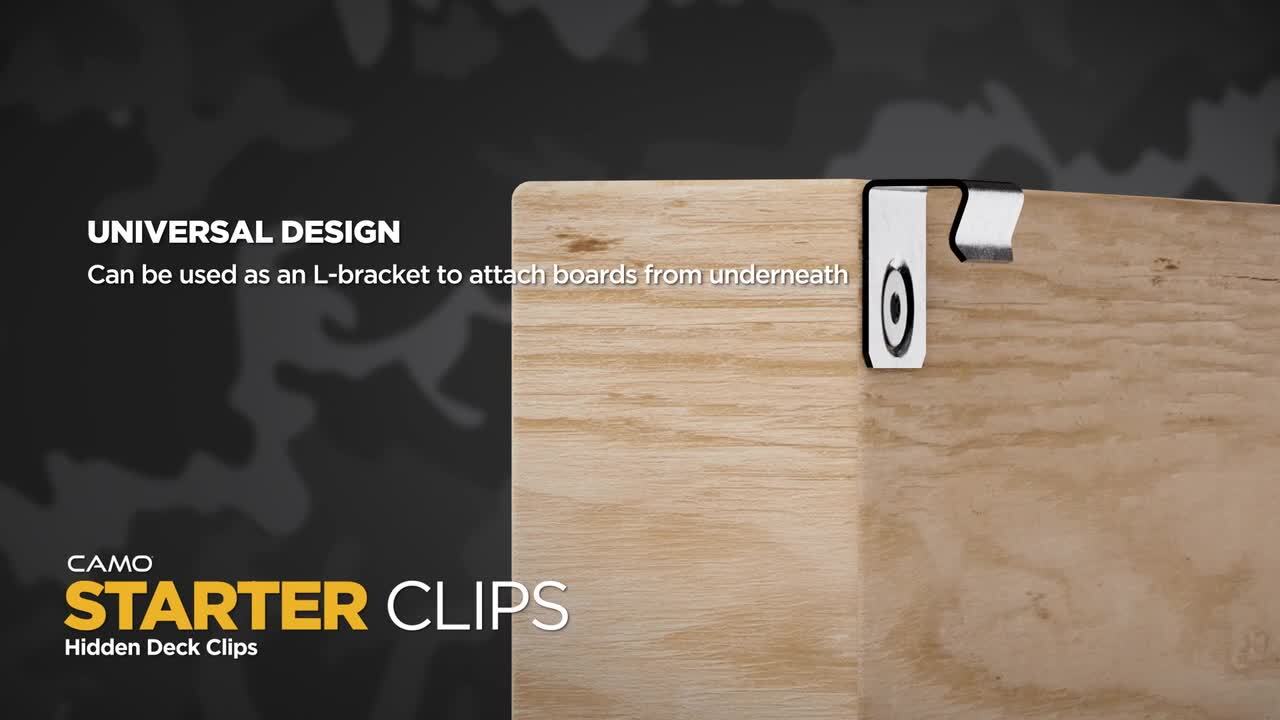CAMO Starter Clips (25-Count)