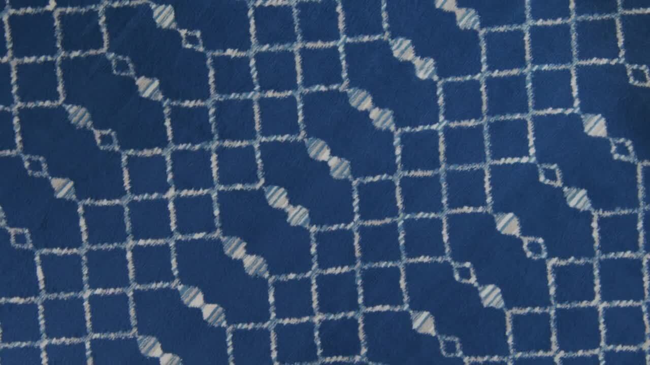 Nourison Whimsicle Navy 9 ft. x 12 ft. Tribal Moroccan Contemporary ...