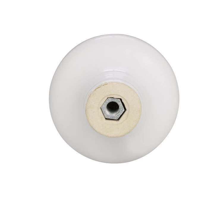 Classic Ceramic 1-1/2 in. (38mm) White Round Cabinet Knob Classic Ceramic 1-1/2 in. (38mm) White Round Cabinet Knob