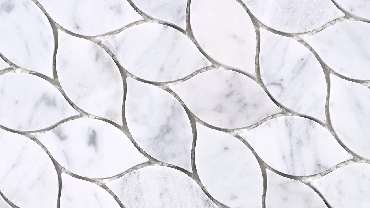 Carrara White Blanco 12 in. x 13 in. Honed Marble Floor and Wall Tile (10.8 sq. ft./Case) Carrara White Blanco 12 in. x 13 in. Honed Marble Floor and Wall Tile (10.8 sq. ft./Case)