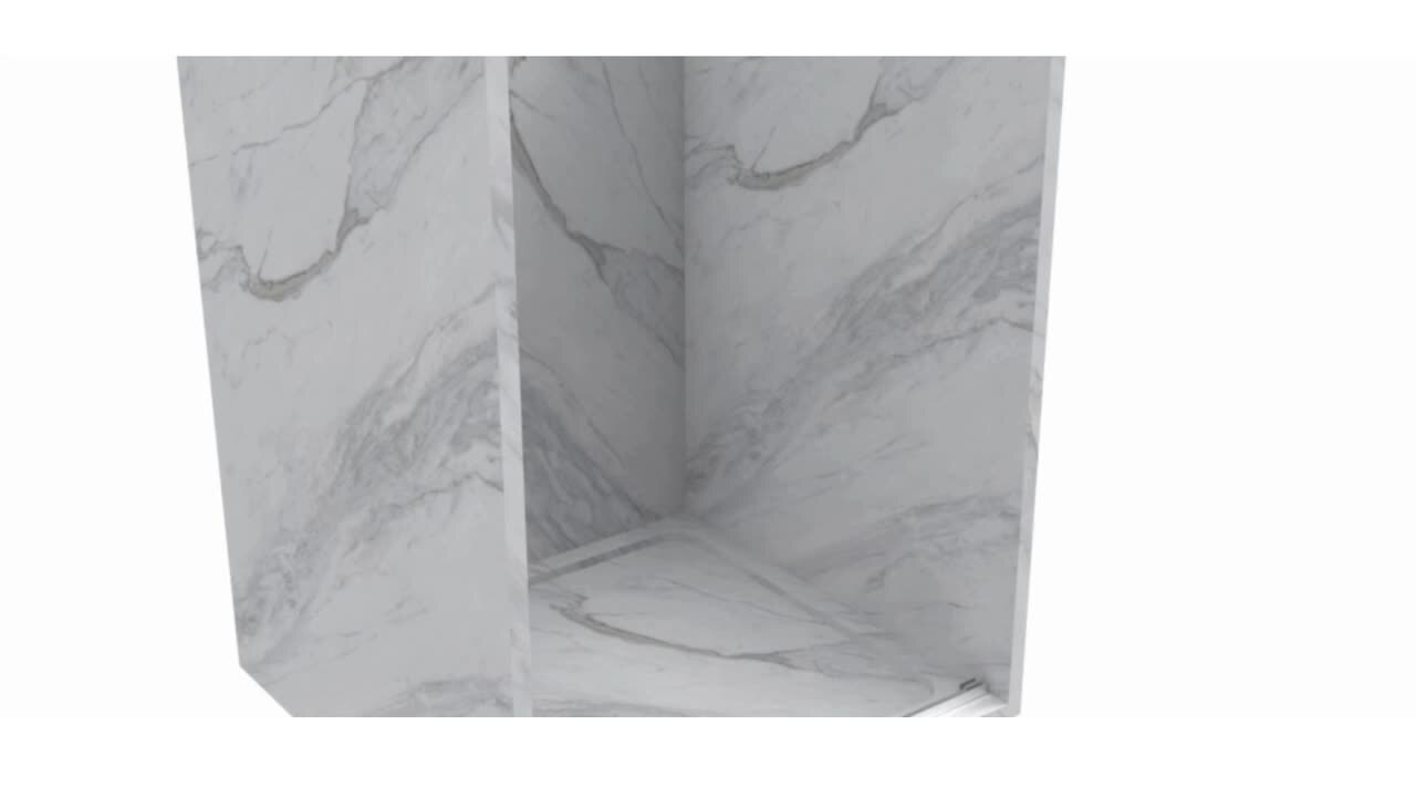 Peorsily 56 in. - 60 in. W x 72 in. H Double Sliding Framed Shower