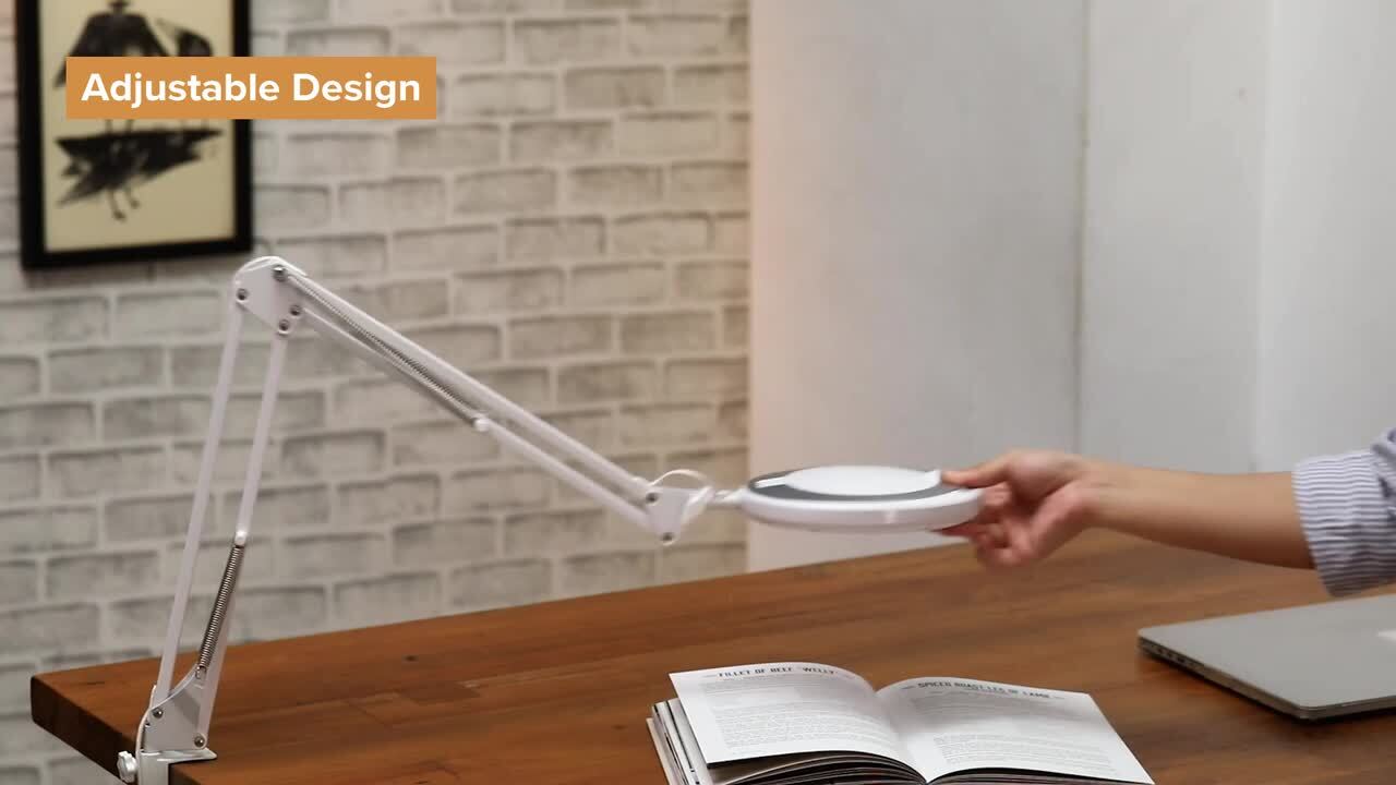 Clamp Magnifying Lamp