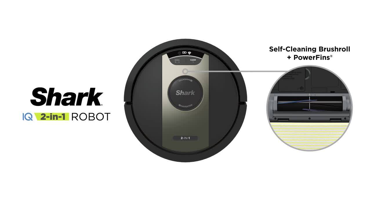 Shark IQ 2in1 Robot Vacuum & Mop with Home Mapping, Bonus Dual