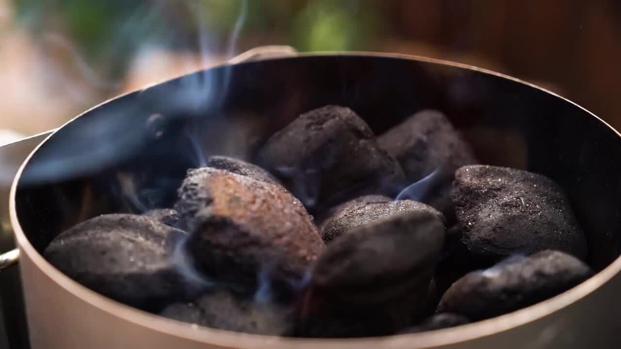 Kingsford 12 lbs. BBQ Smoker Charcoal Briquettes with Garlic Onion