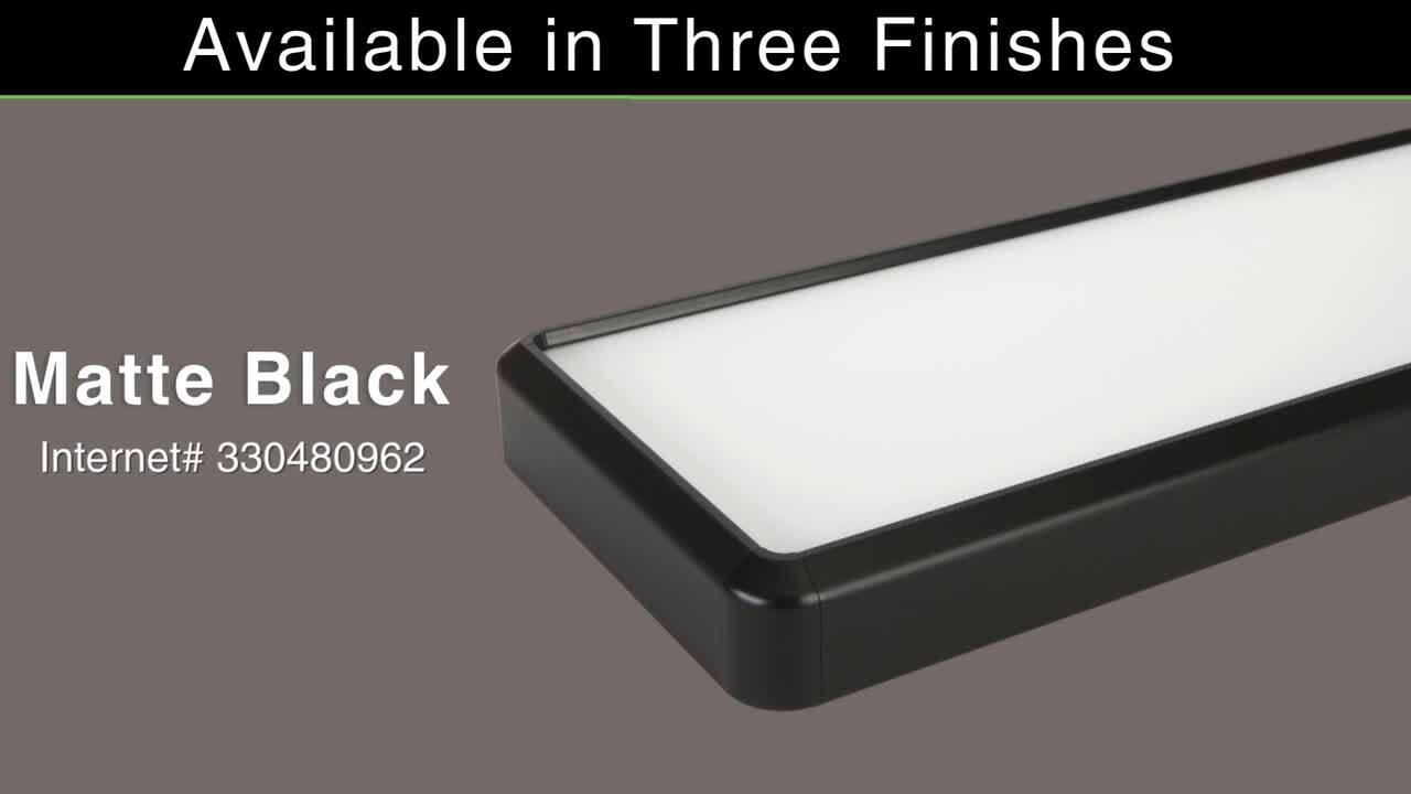 NICOR TGL1 2 ft. x 4 ft. 300-Watt Equivalent Integrated LED White Troffer, 4000K, 2-Pack