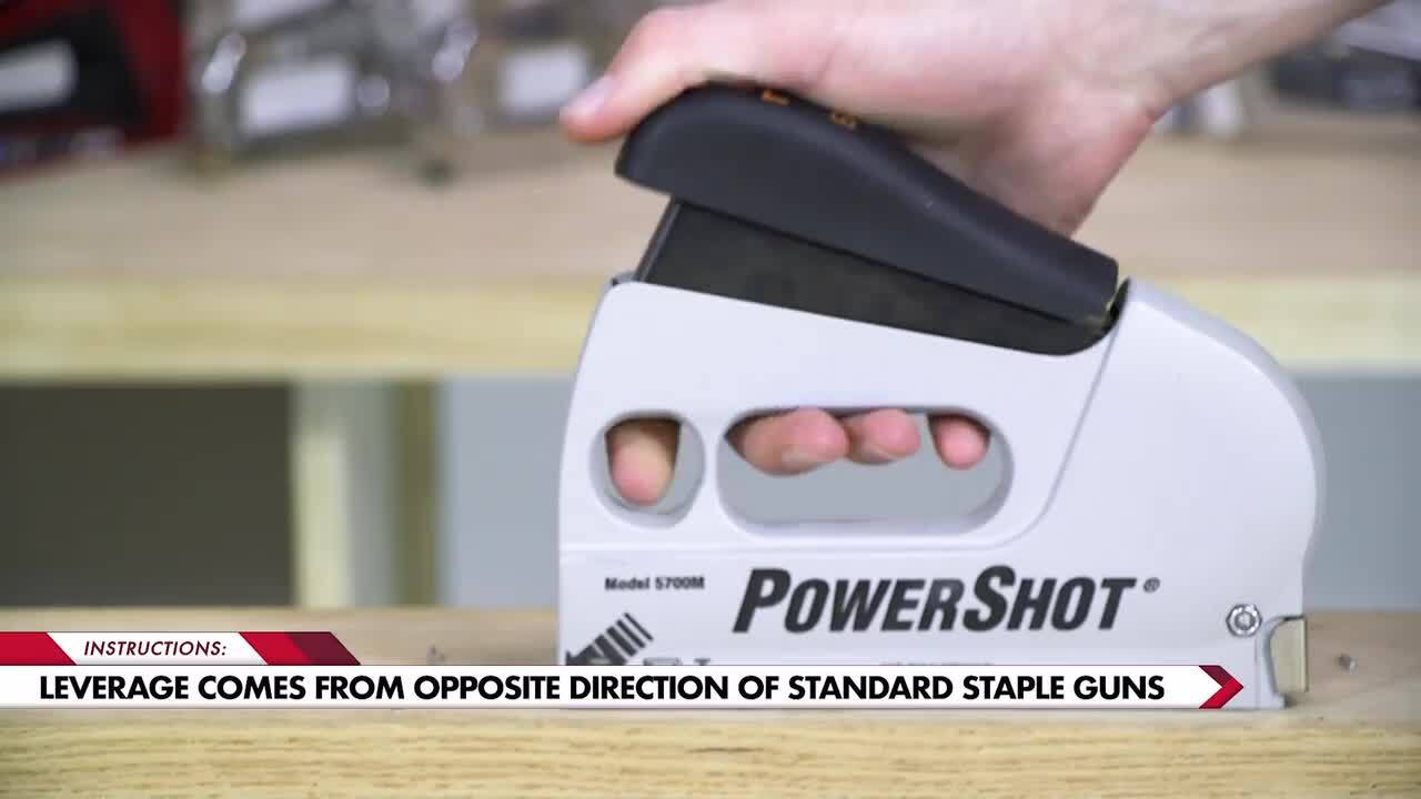 Powershot staple and on sale nail gun