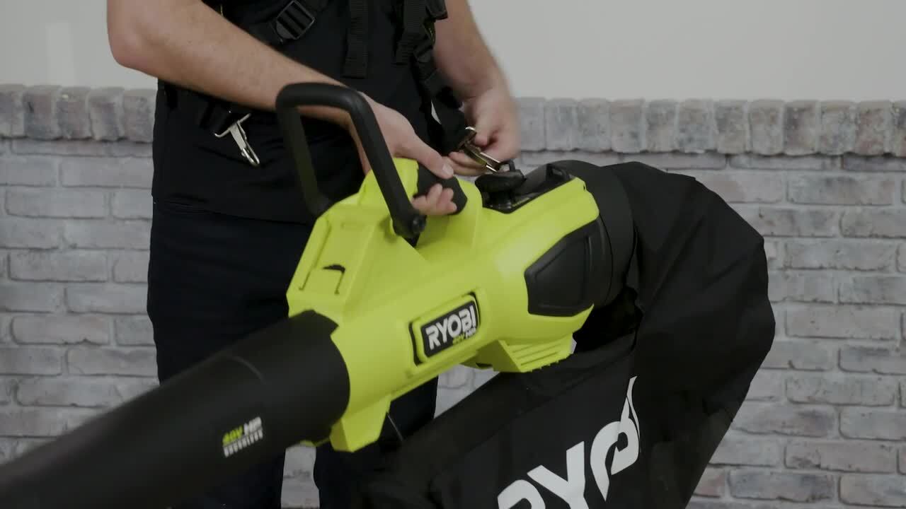 RYOBI Reconditioned 155 MPH 300 CFM 40-Volt Lithium-Ion Cordless Jet Fan Blower - 2.6 Ah Battery and Charger Included