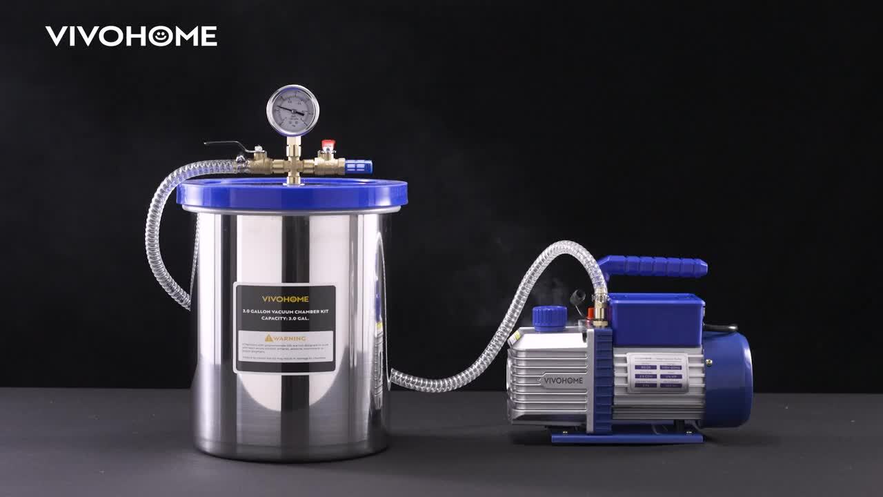 3 Gallon shops Vacuum Chamber