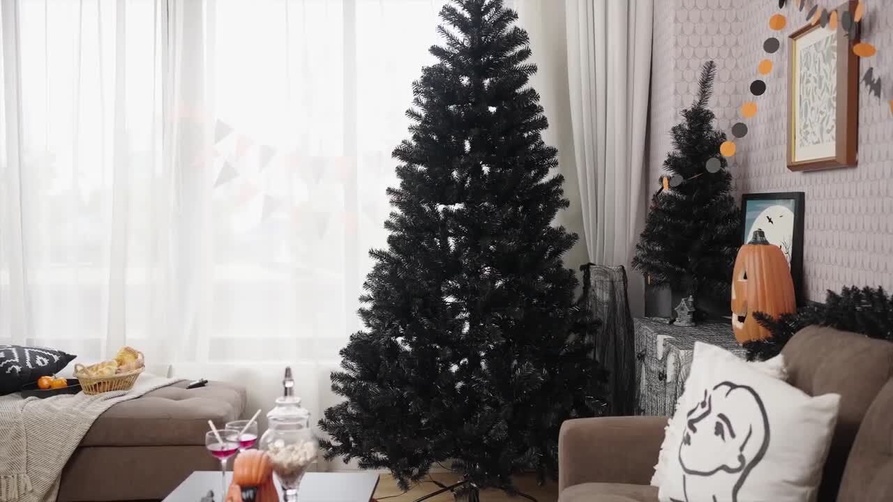 Silver Glitter Prism Christmas Tree