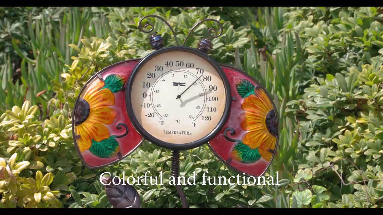 16 Bronze Thermometer - Clean Air Gardening