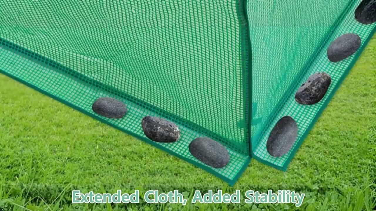 COOS BAY 6 ft. x 6 ft. Pop-Up Walk-In Gardening Portable