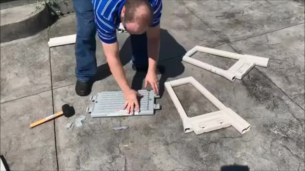 Confer Plastics Ground to Step In-Pool Ladder 8000X - The Home Depot
