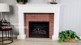 Duluth Forge Dual Fuel Ventless GasFireplace Insert - 26,000 BTU, T-Stat  Control FDF300T 170121 - The Home Depot