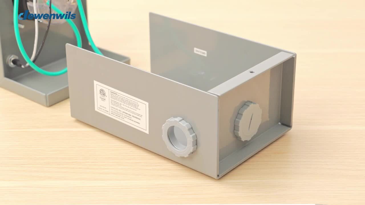 50 Amp Generator Inlet Box Voragrl With Pre-Drilled 4 Big Wiring Holes ...