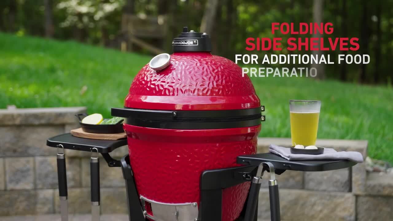 Kamado Joe Joe Jr Grill Cart with Folding Shelves KJ15112524 The