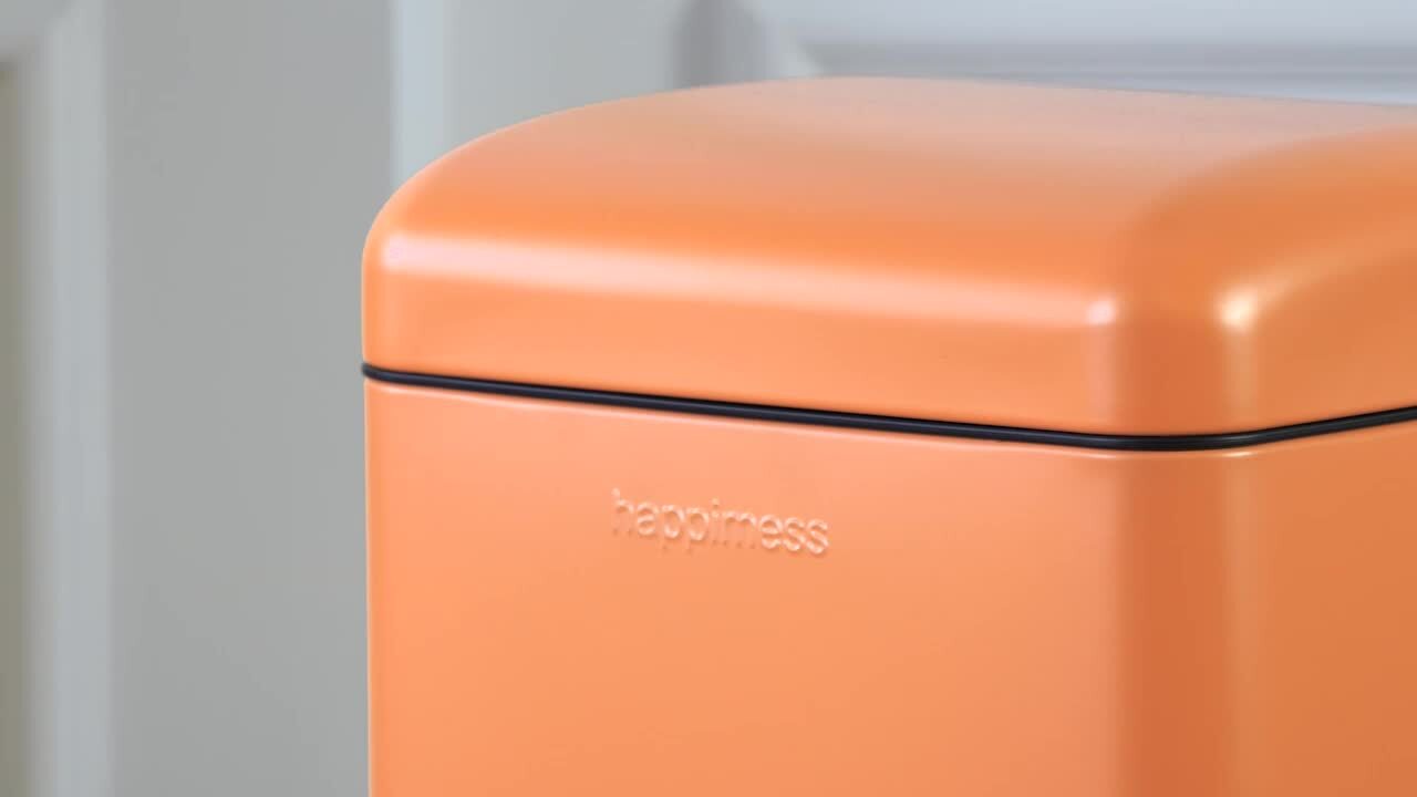 happimess HPM1007A Betty Retro 8-Gallon Step-Open Trash Can - Thumbnail 5