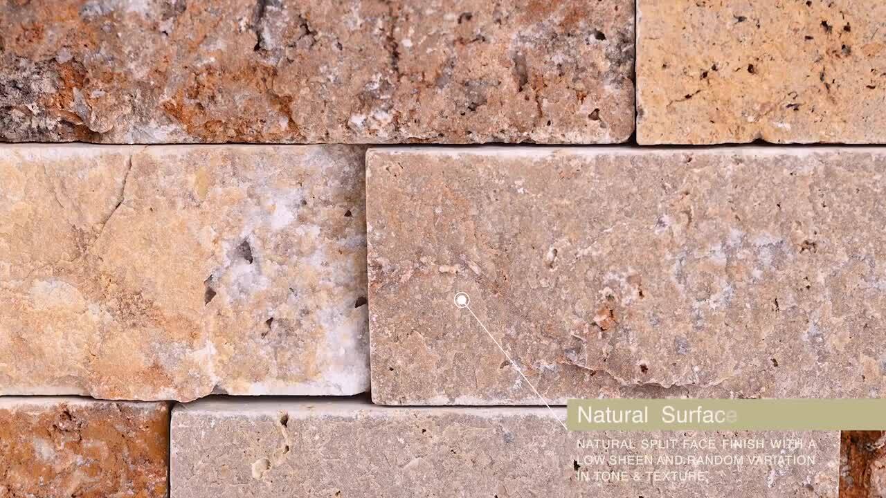 Exclusive MSI Picasso Ledger Panel 6 in. x 24 in. Natural Travertine Wall Tile (10 cases / 60 sq. ft. / pallet) Exclusive MSI Picasso Ledger Panel 6 in. x 24 in. Natural Travertine Wall Tile (10 cases / 60 sq. ft. / pallet)