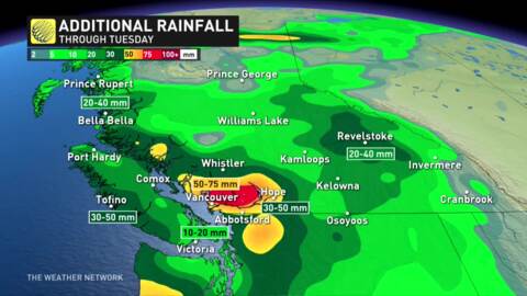 weather network whistler