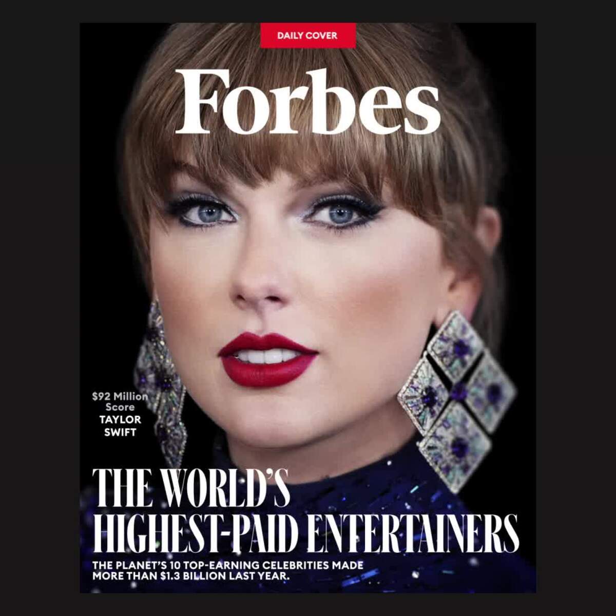 Forbes celeb 100 taylor swift