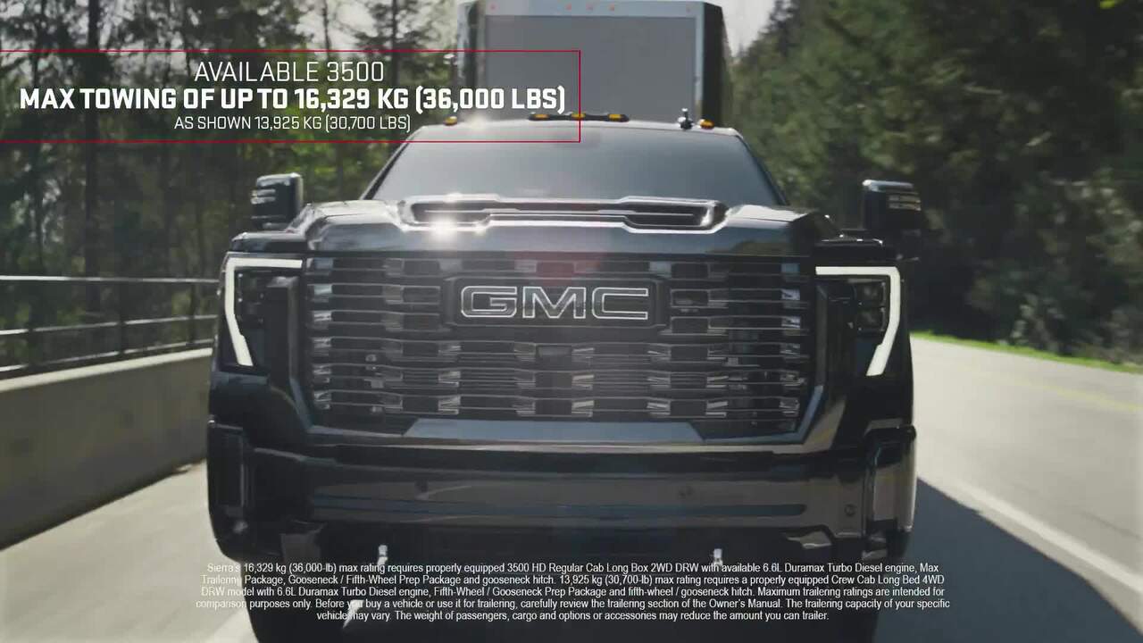 Choose Your 2024 GMC Sierra HD | GMC Canada