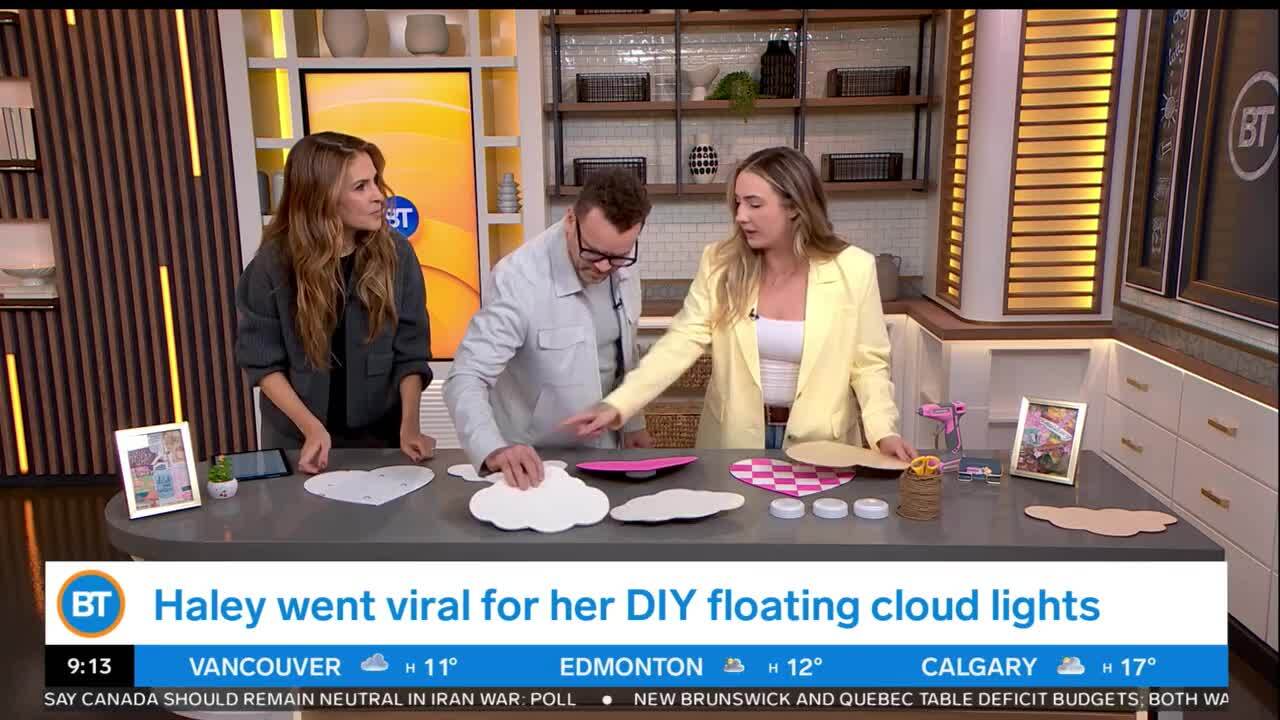 How to make the viral DIY cloud light