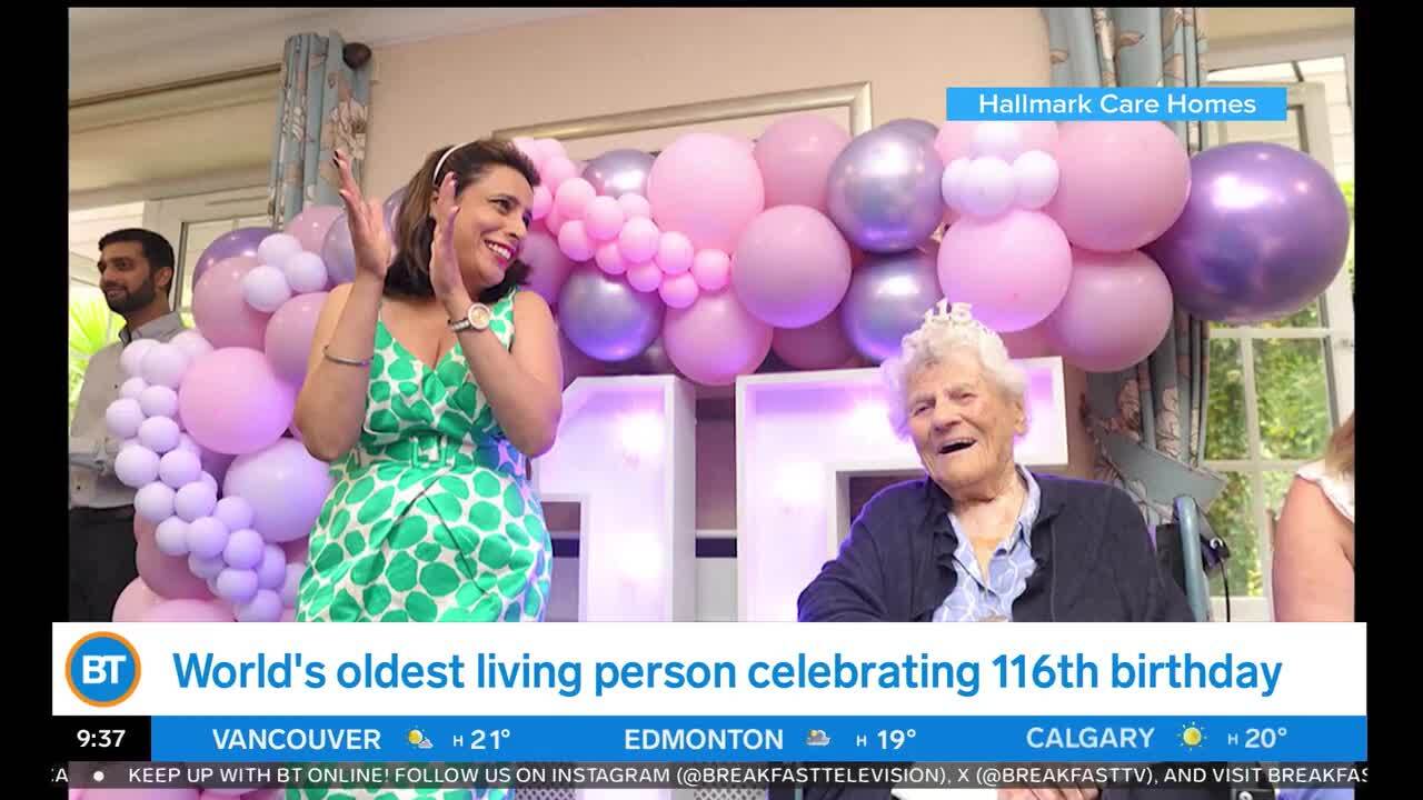 The worlds oldest living person just celebrated ANOTHER  major milestone