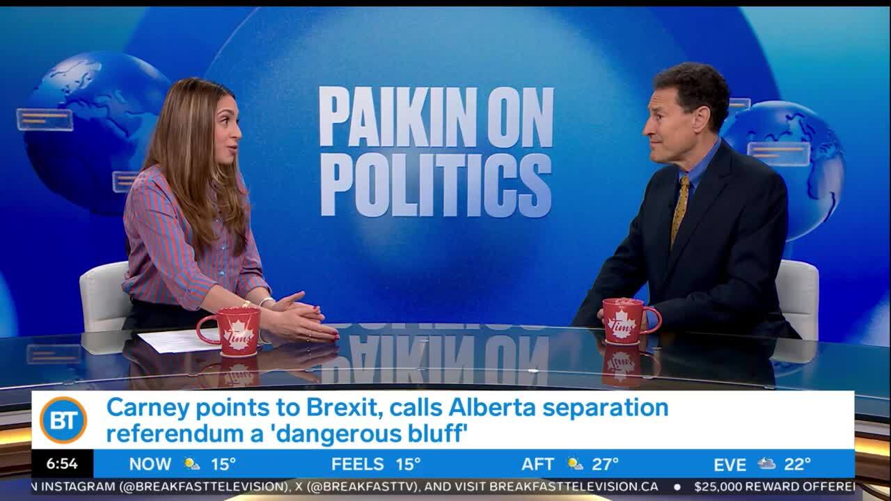 Paikin on Politics: Carney Pushes Back on Smith’s Alberta Separation Statement