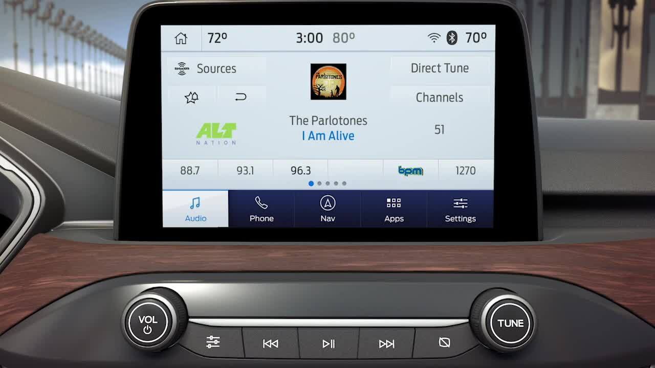 Relative snow White Dirty How to Set Preset Radio Stations on Ford® Vehicle Touchscreens