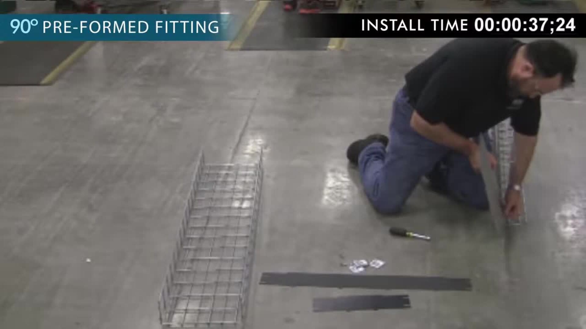 WDK Wire Basket Tray Pre Formed Fittings