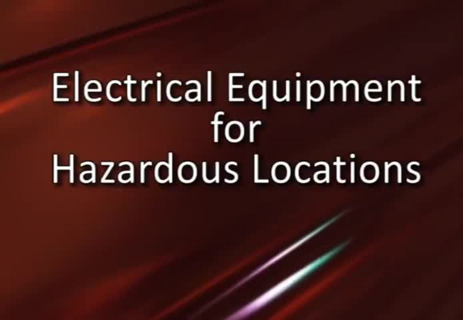 KILLARK The Fundamentals of Hazardous Locations