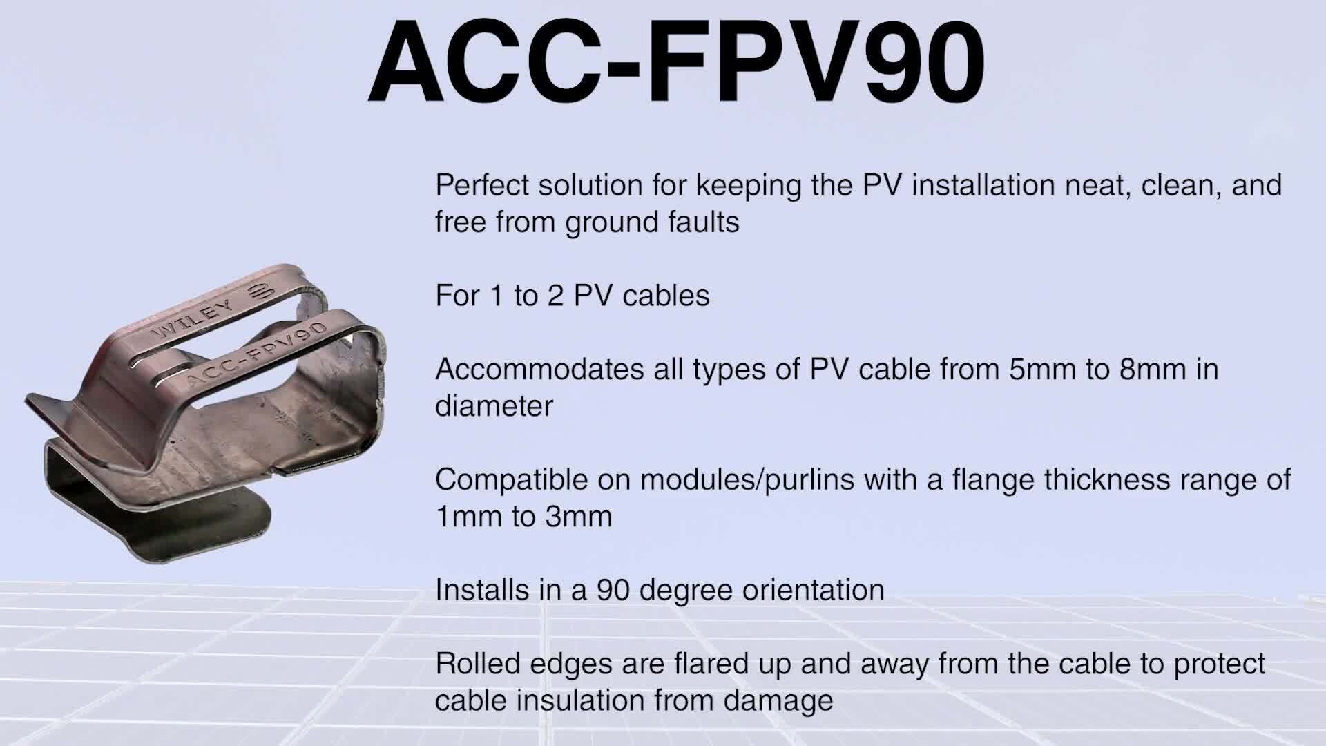 BURNDY ACC-FPV90 Installation Video