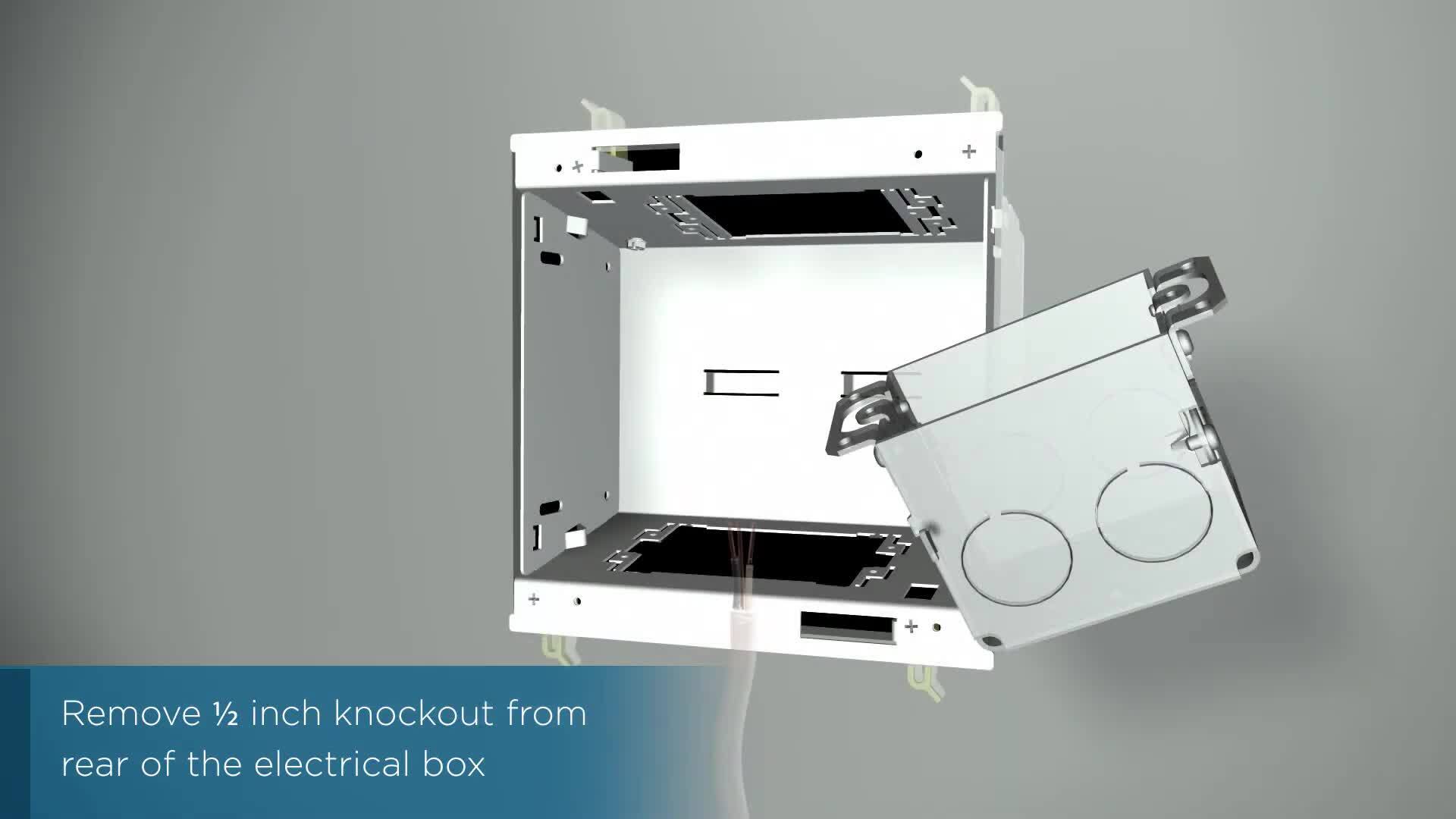Bryant Flat Panel TV Enclosure Connection Kit