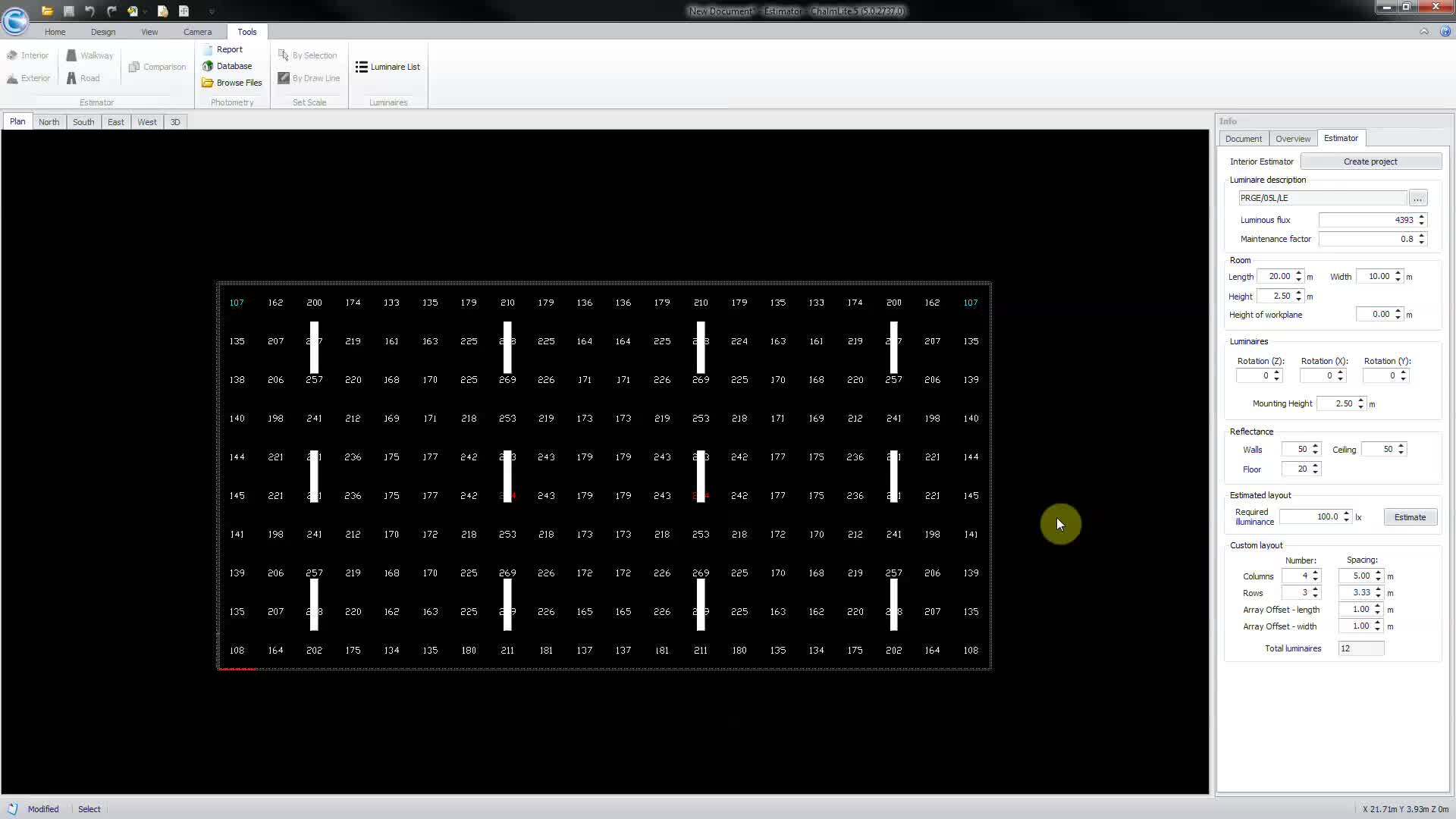 Chalmit Killark Victor V5 Lighting Software-Estimators Interior