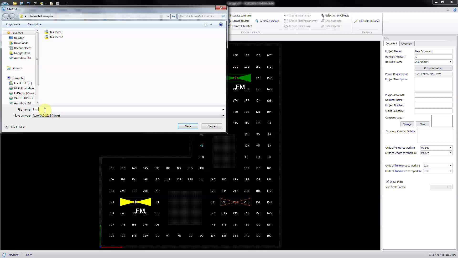 Chalmit Killark Victor V5 Lighting Software-Export CAD