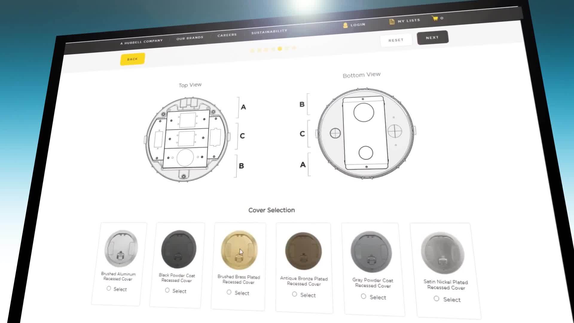 WDK SystemOne Fire-Rated Poke-Through Configurator